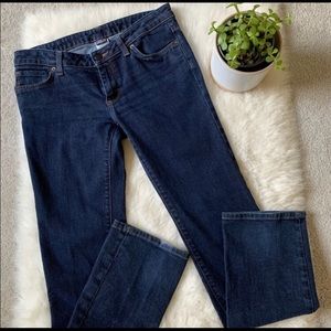 Patagonia Dark Wash Boot Cut Jeans